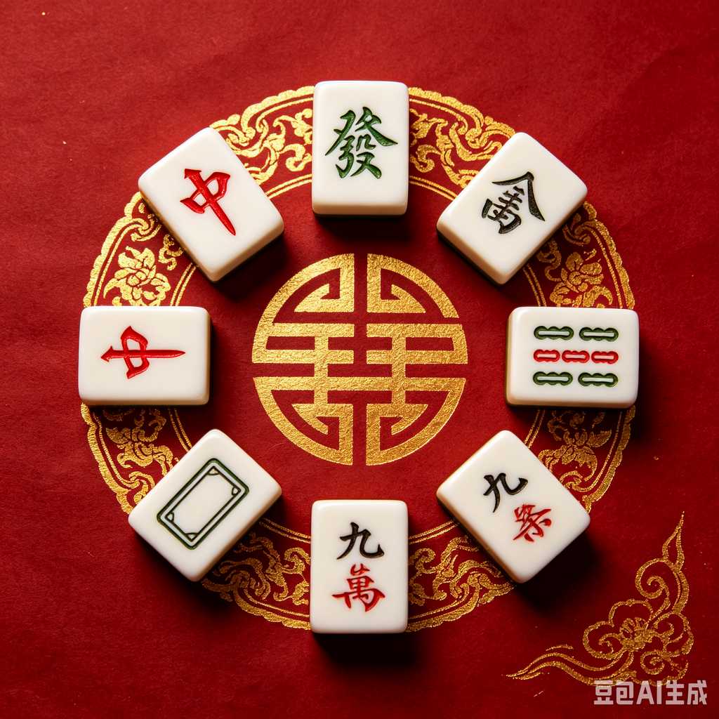 christmas gift mahjong set