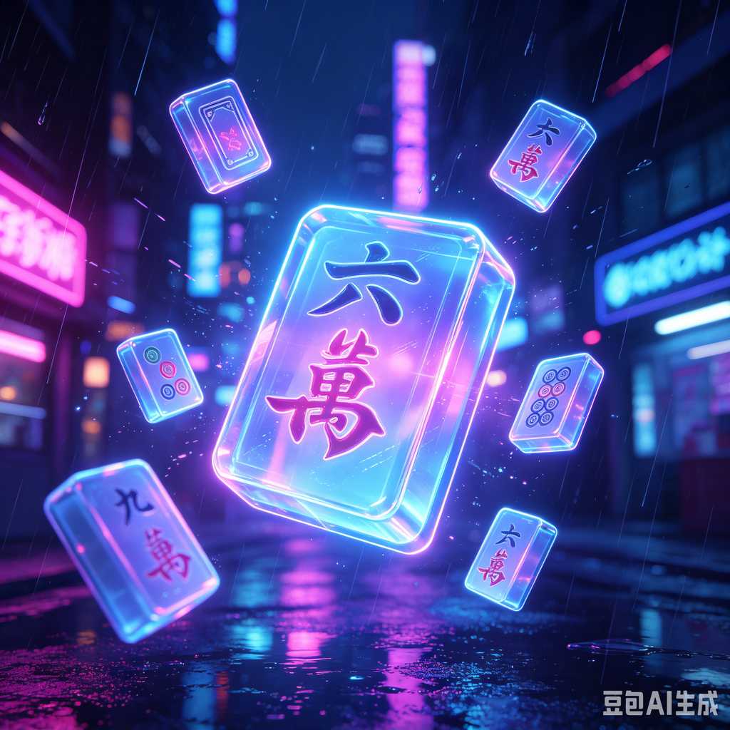 mahjong set for home entertainment