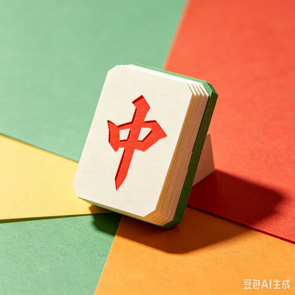 bright color mahjong tiles