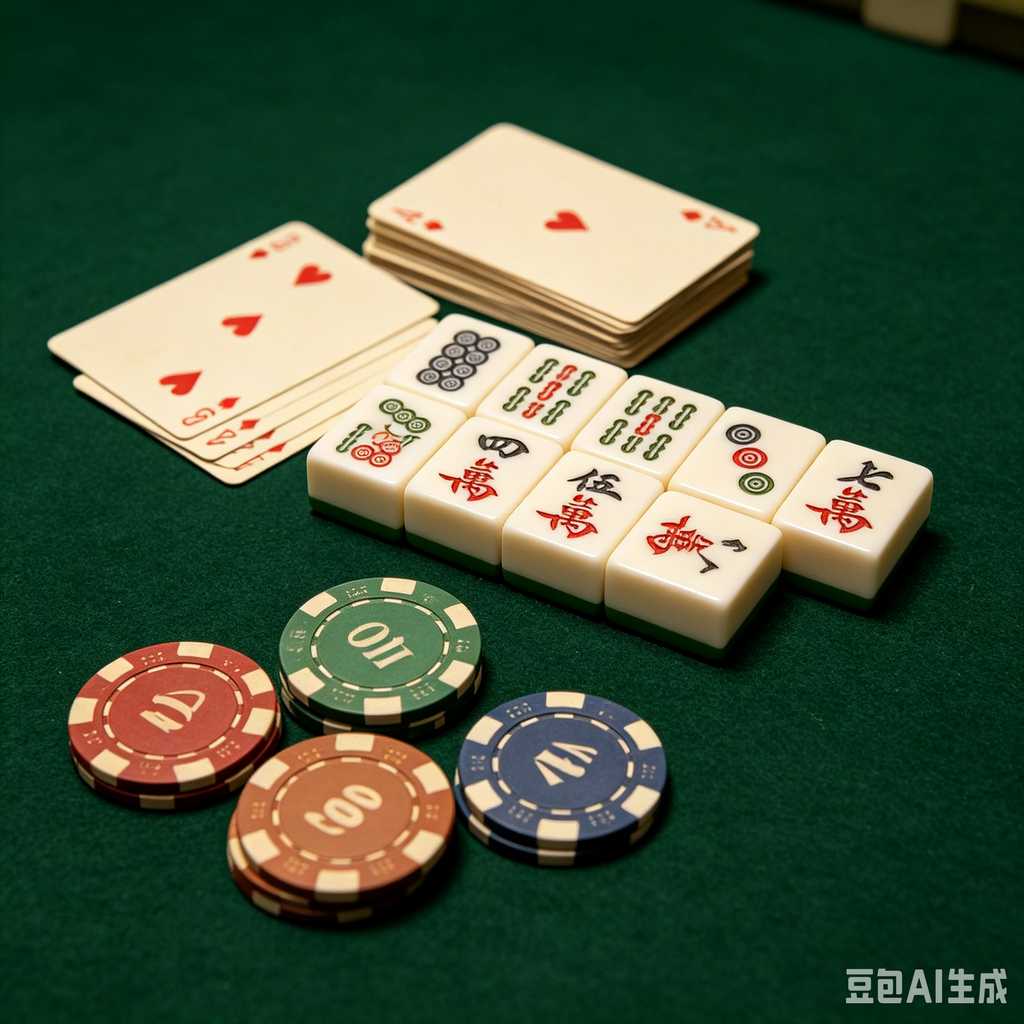 bamboo mahjong set